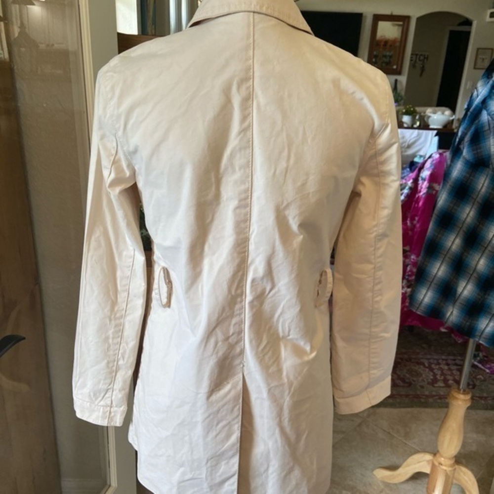 Gap Size Xs Button Up Jacket , Lightweight Crme C… - image 4